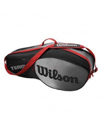 Чехол для теннисных ракеток Wilson Team III 3 RK BK/GY