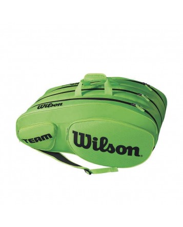 Чехол для теннисных ракеток Wilson Team III 12 RK GR/BK
