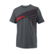 Футболка Wilson Jr B Slant Tech Tee/Dk Grey