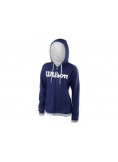 Wilson W Team Script FZ Hoody/Blue Depth Wilson W Team Script FZ Hoody/Blue Depth