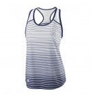 Wilson W Team Striped Tank/Blu Depth/White