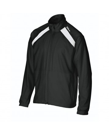 Куртка спортивная Wilson M Woven Jacket Black/Whit