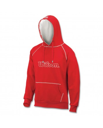 Толстовка Wilson M Fleece Hoody/RED