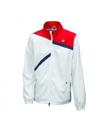 Спортивный костюм Wilson Jr Woven Warm-Up/WH/RED