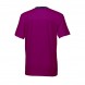 Футболка Wilson Jr Su Colorblock Ringer Crew/Merlot/Coal/Neon Red