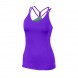 Топ Wilson W Double Strap Tank/Plumberry Striated/Silver Топ Wilson W Double Strap Tank/Plumberry Striated/Silver