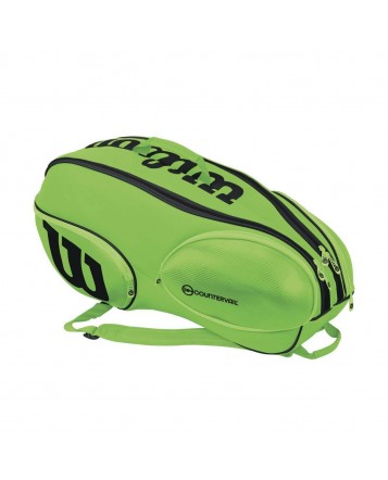Чехол для теннисных ракеток Wilson Blade Green/Black 9 RK