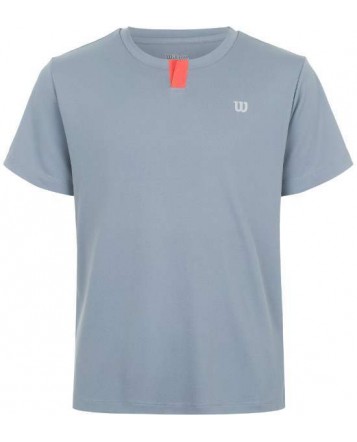 Футболка Wilson Jr Summer Henley/Tradewinds/Hot Coral
