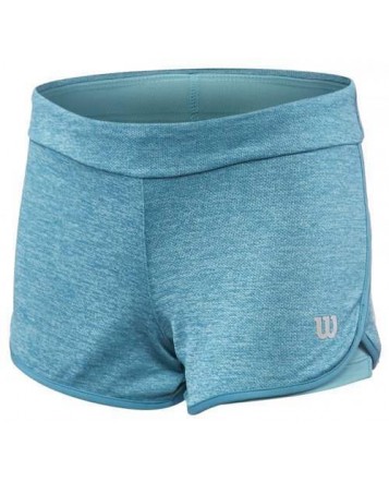 Шорты Wilson Jr Core 3,5 Short/Aqua Heather/Storm Blue
