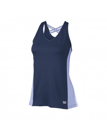 Wilson W FW Classic Fit Tank/Navy WL