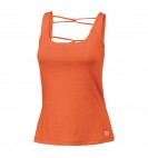 Wilson W Late Summer Ladder Back Athletic Tank/Nasturtium