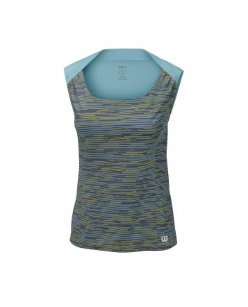 Wilson W Star Striated Tank/Turbulence/Aqua