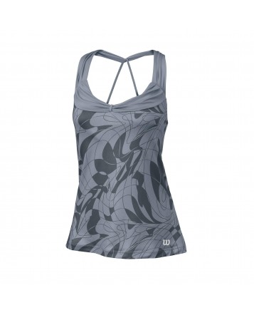 Wilson W Spring Art Athletic Tank/Tradewinds/Turbulence