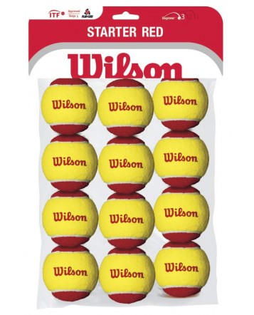 Теннисные мячи Wilson Starter Red Tball 12 Pack