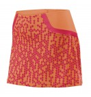 Юбка спортивная Wilson W SP Solana Pixel 12.5 Skirt Coral