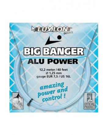 Струны для теннисных ракеток Luxilon BB Alu Power Silver G7.5/12.2
