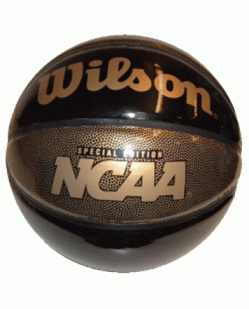 Баскетбольный мяч Wilson NCAA Underglass Gold size 7