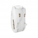 Чехол для ракеток Wilson Federer DNA 12 Pack WH/GO Чехол для ракеток Wilson Federer DNA 12 Pack WH/GO