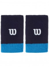 Напульсники Wilson Extra Wide Wristbands Peacoat/Coastal/Wh Напульсники Wilson Extra Wide Wristbands Peacoat/Coastal/Wh