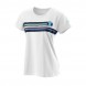 Wilson W TracersTech-Tee/Wh