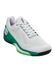 Кроссовки Wilson Rush Pro 4.0 White/Bosphorus/Green Кроссовки Wilson Rush Pro 4.0 White/Bosphorus/Green
